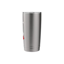 Poland peace sign flag Stainless Steel Insulated Tumbler