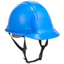 TOYO No. 170 American Type Work Helmet for Flying, Falling Objects, and Electrical Work, Made in Japan., royalblue