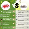 HCGADON Window Hummingbird Feeder with Strong Suction Cup, Plastic Hummingbird