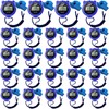 Simgoing 48 Pcs Digital Stopwatch Timer Plastic Whistle Bulk for
