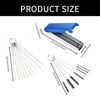 Torch Tip Cleaner,9 Pieces Carb Cleaning Kit,Wire Torch Tip Cleaner