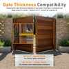 GATEMATE 2”(50mm) Single Locking Premium Long Throw Lock, High Security