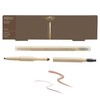 excel The Prime Eyebrow PE01 Natural Brown Eyebrow Pencil, Eyebrow