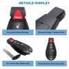 ECCPP Key Fob Keyless Entry Remote Key Fob ignition key