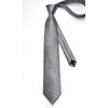 Enlision Silver Grey Ties for Men Wedding Plaid Tie and