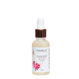 Guilbelle, Aceite Facial Rosa Mosqueta Para Cuello y Rostro, 30 ml.