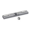 Balcony door catch Snapper Metal with Counterpart for various Profile