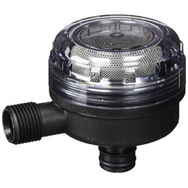 Flojet 01740014A 1/2" Pump Strainer, Black