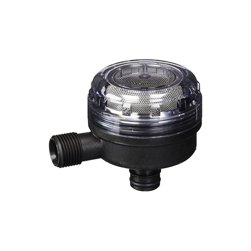 Flojet 01740014A 1/2" Pump Strainer, Black