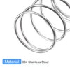 QUARKZMAN Pack of 5 Compression Spring 304 Stainless Steel Compression