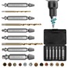 AHDXKUE 6PCS Damaged Screw Remover and Extractor Bit Set with
