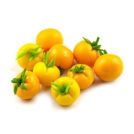 MyTinyWorld 9 x Dolls House Miniature Handmade Finely Detailed Yellow Tomatos