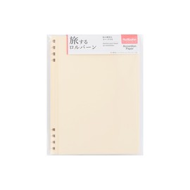 DELFONICS (デルフォニックス) 【Traveling Rollbahn】Rollbahn Flexible Refill Binder L (A (Cream, Light Gray))