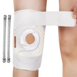 Kniebandagen Für Knieschmerzen Frauen Männer, Verstellbares Kniearmband Mit Stabilisatoren Für Meniskusreiß, MCL, ACL, Arthritis