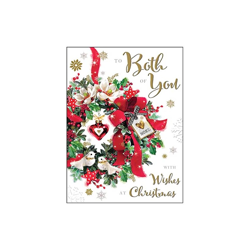 Jonny Javelin Both Of You Wishes At Christmas Card Festive