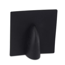 Qty 1 – Black External Brick Buster Plate - Cable Outdoor Wall Entry Tidy - Cover Satellite/Coaxial/Sat/Coax - SSL Satellites