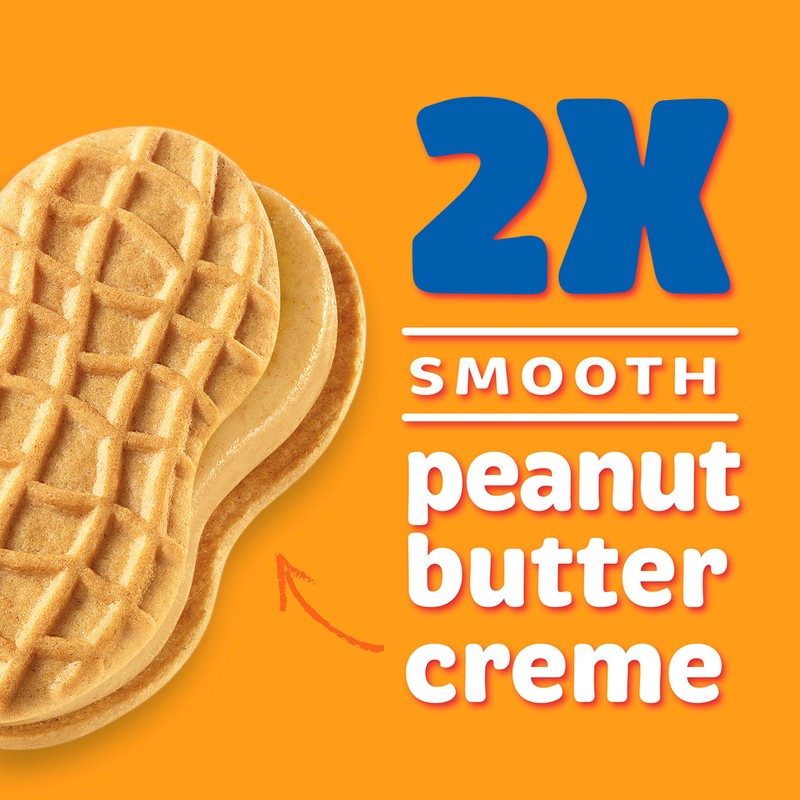 Nutter Butter Double Nutty Peanut Butter Sandwich Cookies, Family Size,