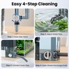 EVIEUN Hang on Back Aquarium Filter for Fish Tanks, Large