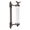 MAISONICA Bird Wall Thermometer - Cast Iron, Kerosine - Garden