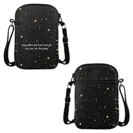 PYOUL Resist Gift Only When It's Dark Enough Can You See The Stars Crossbody-Tasche, Feministisches Reise-Demokraten-Geschenk, See the Stars Cb