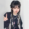 GIGIBO Hair Extension, 4 Braid, Color Extension, Braid, Daughter, Dance,
