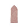 Jollein Hooded Towel Wrinkled 75 x 75 cm Rosewood