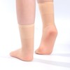 Risipu 6 Pairs Ballet Socks for Girls,Thin Seamless Silk Without
