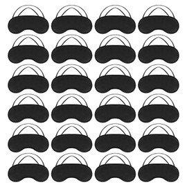 SEFIRST Pack of 24 Sleep Masks, Blindfolds, Ultra Soft Eye Mask, Sleep Masks, Light Blocking Blindfold for Sleeping for Men, Women, Children, Eye Mask Black for Travel, Shift Work