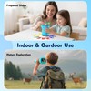 Kids Handheld Microscope Toys 4K 2.4" Screen Rechargeable Digital Kids