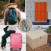 5 Pack Diary Padlock, Mini Locks with Keys, Tiny Luggage
