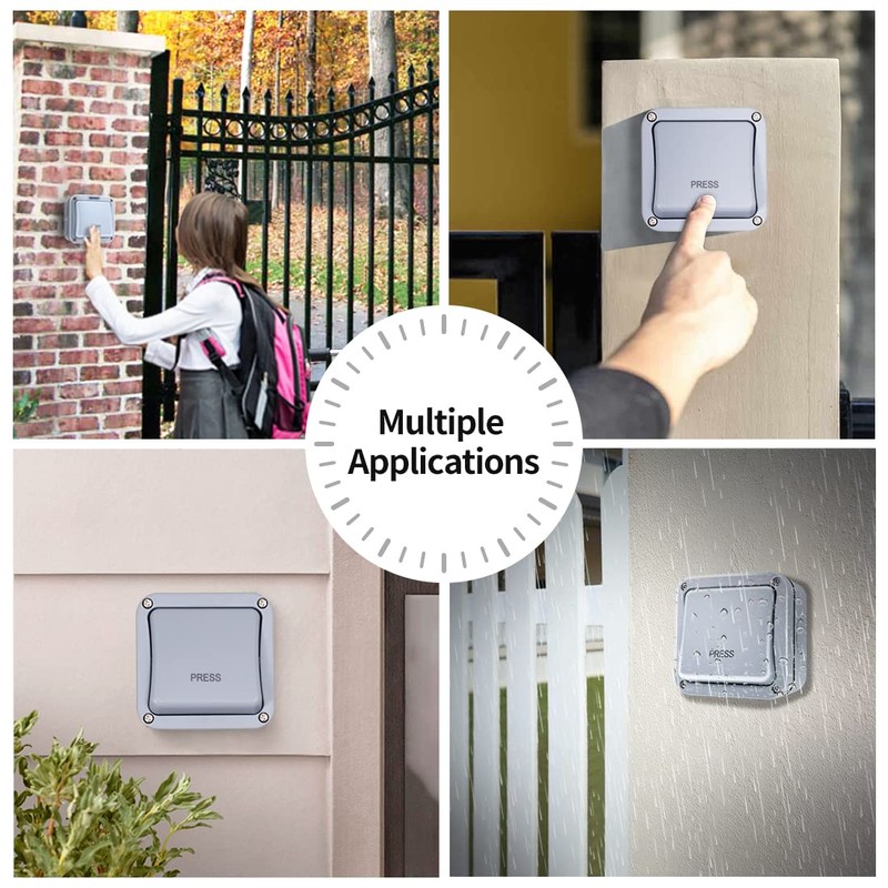 TOPENS TC148 Waterproof Wall Push Button Surface Mounted Wired Release