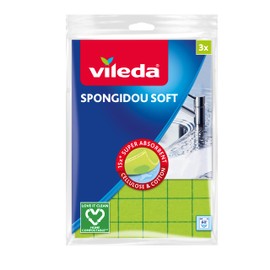 Vileda Spongidou Pak Van 3 Stuks