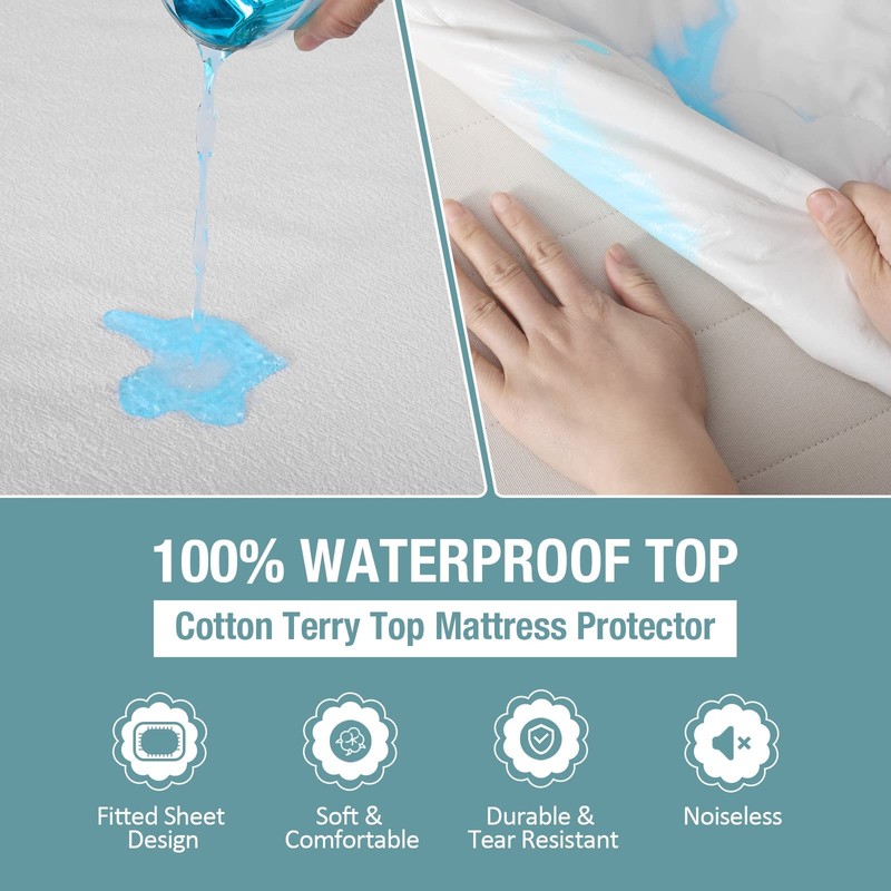 Bedecor Mattress Protector King Single (42 in x 80 in)