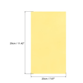 MECCANIXITY 50 Sheets Heat Reactive Foil, 20x29cm Matte Gold Foil Transfer Sheets Toner Reactive Foil Transfer Foil Sheets Hot Foil Stamping Paper for Crafts DIY Cardmaking Album Decoration