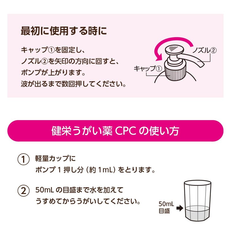 Kenei Gargle CPC Peach Flavor, 12.4 fl oz (370 ml)