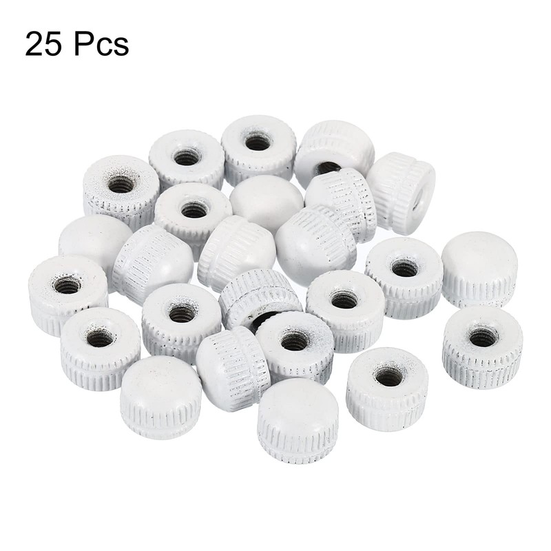 PATIKIL M4 25 Pack Cap Nut Cap Nut Screw Button