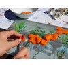 GRAZDesign Glass Chopping Board Breakfast Board Gift Herbs in Glass