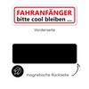 Car Magnetic Sign I 23 x 7 cm I Achtung