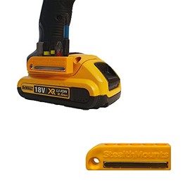 StealthMount DeWalt Magnetic Bit Holder - Drill Bit Organizer | Bit Holder for DeWalt | DeWalt Bit Holder for Drill | DeWalt Impact Bit Holder | DeWalt Bit Holder for Impact Driver | Made in UK