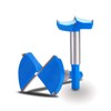2-1/5" Forstner Drill Bit,Hex Shank Carbide Tipped Wood Drilling Wood