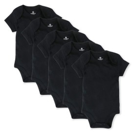 The Honest Company Unisex Baby Shirt, black, 18 Months