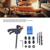 15Pcs Pocket Hole Jig 15° Aluminum Alloy Inclined Hole Drilling