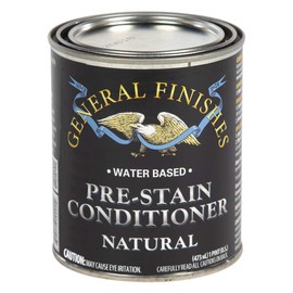 General Finishes Water Based Wood Stain, 1 Pint, Natural