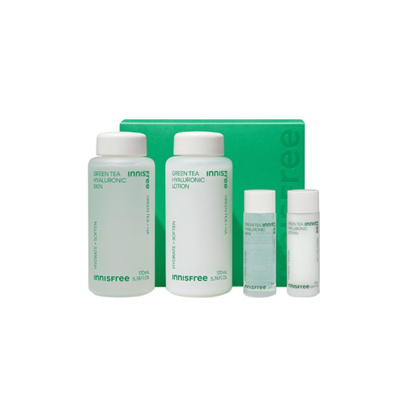 INNISFREE Green Tea Hyaluronic Skin Care Set