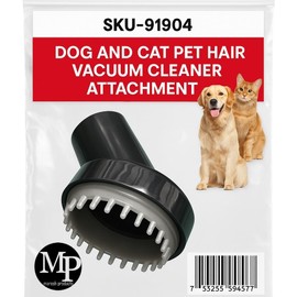 9190400 Dog Cat Pet Hair Tool Compatible with Shop Vac 1.1/4-Inch Vacuum Cleaners (Pet Grooming Tool)