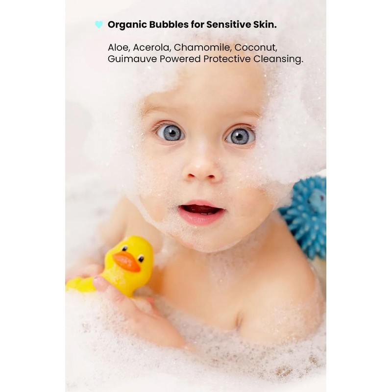 BioLove Bath Foam Bubble Bath Baby wash Care, Relaxing Foaming