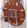 YIUWLMN 4Pcs Drop Leaf Table Support Folding Table Hinge 180°Folding