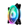 5 x 120mm Dual-Ring RGB Case Fans Set With Fan