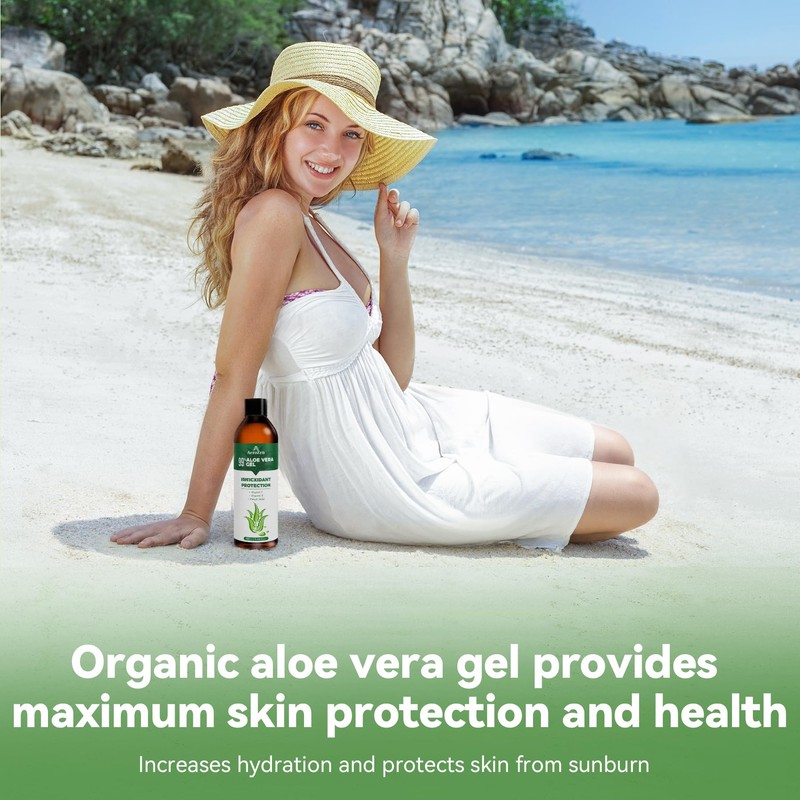 Aero Zen 99% Pure & Natural Aloe Vera Gel -
