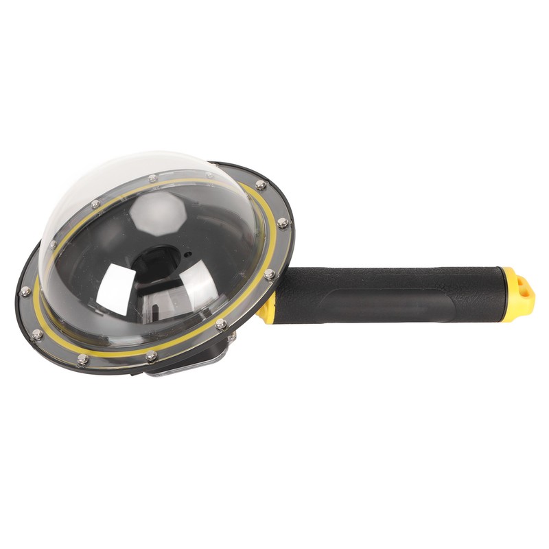 Dome Port IP68 98.4ft Waterproof Underwater Diving Lens Cover Housing